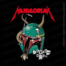 Load image into Gallery viewer, Shirts Magnets / 3"x3" / Black Damaged Armor