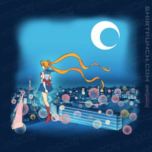 Load image into Gallery viewer, Daily_Deal_Shirts Magnets / 3"x3" / Navy Fighting Evil By Moonlight