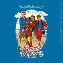 Load image into Gallery viewer, Shirts Magnets / 3"x3" / Sapphire Weekend at Tony's