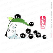 Load image into Gallery viewer, Shirts Magnets / 3"x3" / White Ink Forest