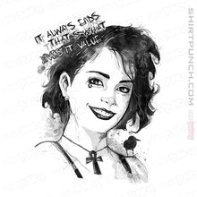 Load image into Gallery viewer, Shirts Magnets / 3"x3" / White Dead Smile