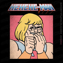 Load image into Gallery viewer, Daily_Deal_Shirts Magnets / 3"x3" / Black HEHEHE Man