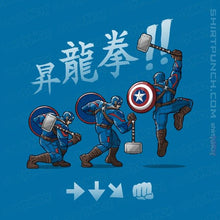 Load image into Gallery viewer, Secret_Shirts Magnets / 3"x3" / Sapphire Captain Shoryuken