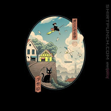 Load image into Gallery viewer, Shirts Magnets / 3"x3" / Black Ukiyo-e Delivery