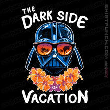 Load image into Gallery viewer, Daily_Deal_Shirts Magnets / 3"x3" / Black The Dark Side Of Vacation