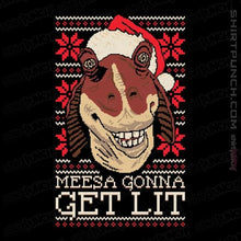 Load image into Gallery viewer, Daily_Deal_Shirts Magnets / 3"x3" / Black Lit Christmas