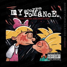 Load image into Gallery viewer, Shirts Magnets / 3"x3" / Black My Secret Romance