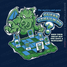 Load image into Gallery viewer, Secret_Shirts Magnets / 3"x3" / Navy Guess Cthulwho