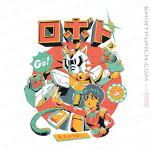 Load image into Gallery viewer, Daily_Deal_Shirts Magnets / 3"x3" / White Neko Roboto
