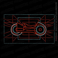 Load image into Gallery viewer, Shirts Magnets / 3"x3" / Black Neon Biker