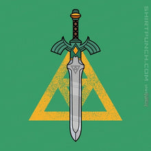 Load image into Gallery viewer, Daily_Deal_Shirts Magnets / 3"x3" / Irish Green The Sword