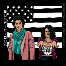 Load image into Gallery viewer, Secret_Shirts Magnets / 3"x3" / Black Don't Be Suspicious