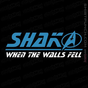 Daily_Deal_Shirts Magnets / 3"x3" / Black Shaka Trek