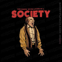 Load image into Gallery viewer, Daily_Deal_Shirts Magnets / 3"x3" / Black A Society