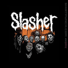 Load image into Gallery viewer, Shirts Magnets / 3"x3" / Black Slasher