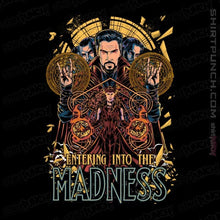 Load image into Gallery viewer, Shirts Magnets / 3"x3" / Black Entering Into The Madness