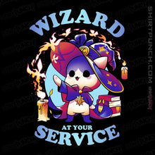 Load image into Gallery viewer, Daily_Deal_Shirts Magnets / 3"x3" / Black Wizard's Call