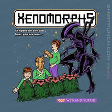 Load image into Gallery viewer, Shirts Magnets / 3"x3" / Indigo Blue Xenomorphs Book