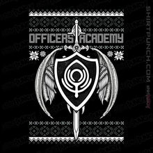 Load image into Gallery viewer, Shirts Magnets / 3"x3" / Black Officers Academy