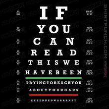 Load image into Gallery viewer, Daily_Deal_Shirts Magnets / 3"x3" / Black We've Been Trying To Reach You