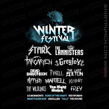 Load image into Gallery viewer, Shirts Magnets / 3"x3" / Black Winter Festival