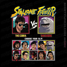 Load image into Gallery viewer, Shirts Magnets / 3"x3" / Black Stallone Fighter