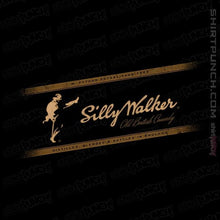 Load image into Gallery viewer, Shirts Magnets / 3"x3" / Black Silly Walker