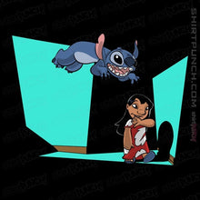 Load image into Gallery viewer, Secret_Shirts Magnets / 3"x3" / Black Alien And Girl