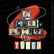 Load image into Gallery viewer, Shirts Magnets / 3"x3" / Black Stay Tuned To Westview