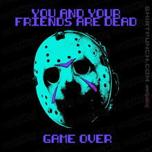 Load image into Gallery viewer, Secret_Shirts Magnets / 3"x3" / Black GAME OVER NES