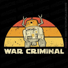 Load image into Gallery viewer, Daily_Deal_Shirts Magnets / 3"x3" / Black Vintage Criminal Droid