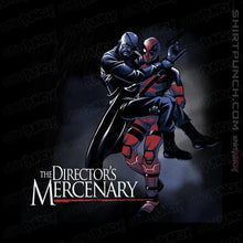 Load image into Gallery viewer, Shirts Magnets / 3"x3" / Black The Director's Mercenary