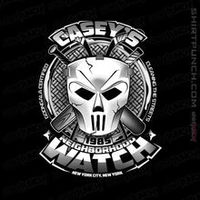 Load image into Gallery viewer, Shirts Magnets / 3"x3" / Black Neighborhood Watch