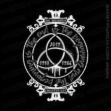 Load image into Gallery viewer, Shirts Magnets / 3"x3" / Black Sic Mundus Creatus Est