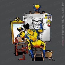 Load image into Gallery viewer, Daily_Deal_Shirts Magnets / 3"x3" / Charcoal Snikt Portriat