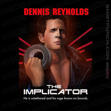 Load image into Gallery viewer, Daily_Deal_Shirts Magnets / 3"x3" / Black The Implicator