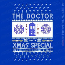 Load image into Gallery viewer, Shirts Magnets / 3"x3" / Royal Blue Doctor Ugly Sweater