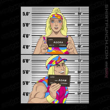 Load image into Gallery viewer, Daily_Deal_Shirts Magnets / 3"x3" / Black Master Of Mugshots