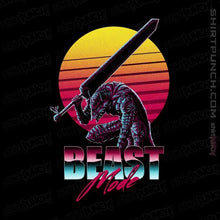 Load image into Gallery viewer, Shirts Magnets / 3"x3" / Black Beast Mode