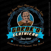 Load image into Gallery viewer, Shirts Magnets / 3"x3" / Black Garak's Clothiers