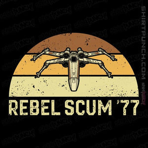 Daily_Deal_Shirts Magnets / 3"x3" / Black Rebel Scumm 77
