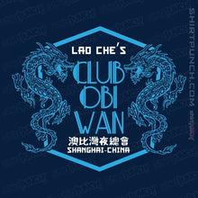 Load image into Gallery viewer, Daily_Deal_Shirts Magnets / 3"x3" / Navy Club Obi Wan