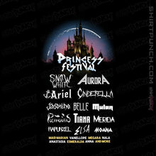 Load image into Gallery viewer, Shirts Magnets / 3"x3" / Black Princess Festival