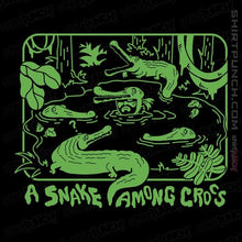 Load image into Gallery viewer, Daily_Deal_Shirts Magnets / 3"x3" / Black Down In The Delta