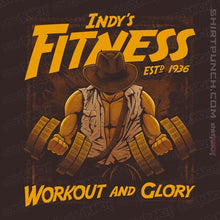 Load image into Gallery viewer, Daily_Deal_Shirts Magnets / 3"x3" / Dark Chocolate Workout And Glory