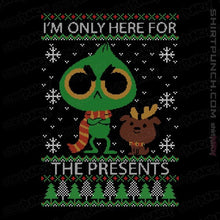 Load image into Gallery viewer, Daily_Deal_Shirts Magnets / 3"x3" / Black For The Presents