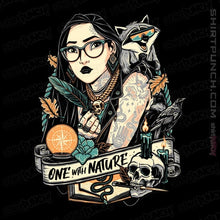 Load image into Gallery viewer, Daily_Deal_Shirts Magnets / 3"x3" / Black One With Nature