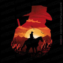 Load image into Gallery viewer, Shirts Magnets / 3"x3" / Black Red Sunset