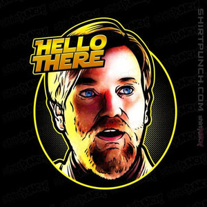 Daily_Deal_Shirts Magnets / 3"x3" / Black Hello There Meme
