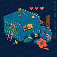 Load image into Gallery viewer, Daily_Deal_Shirts Magnets / 3"x3" / Navy Gamecube Remix